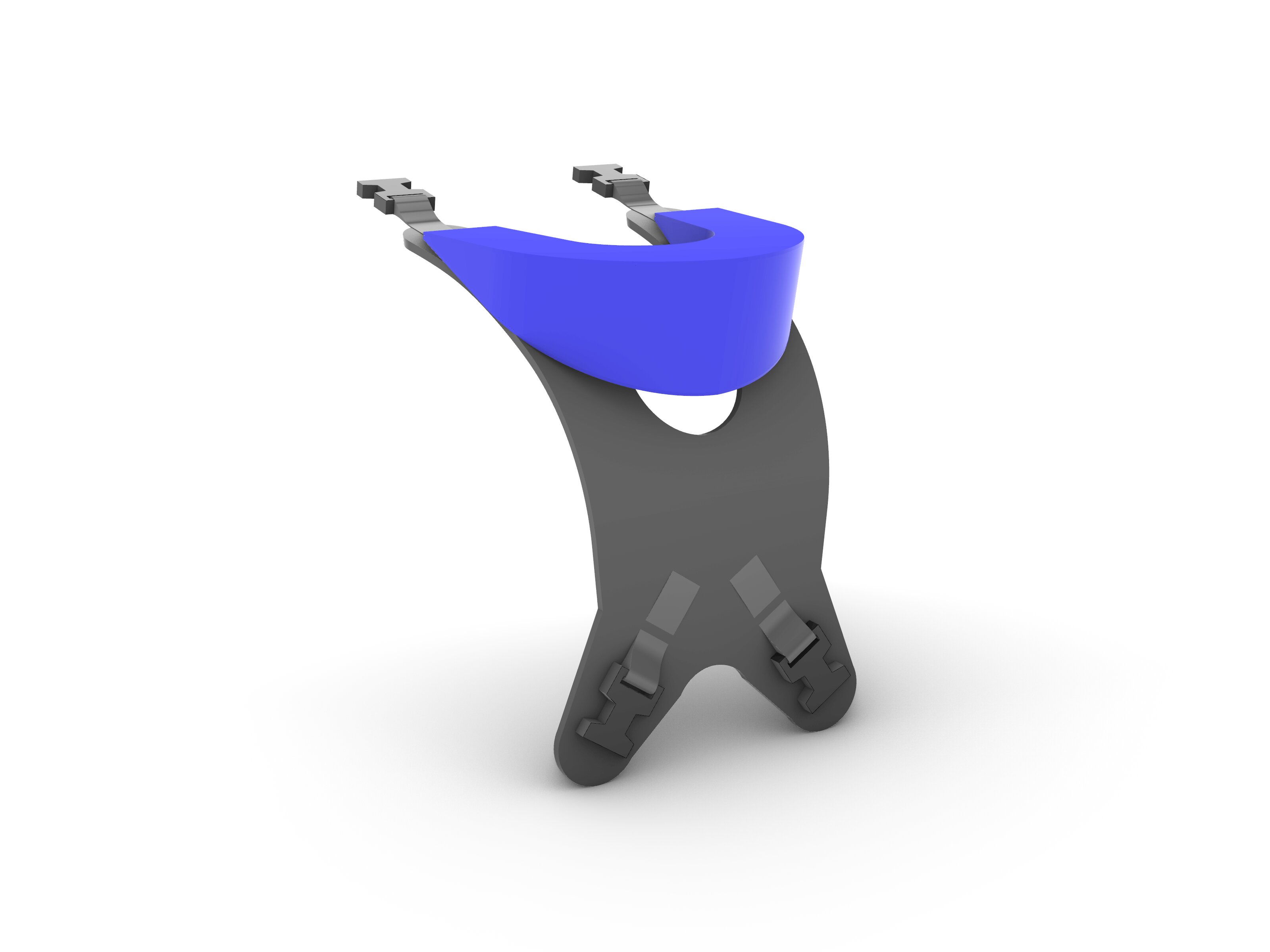 BioForm Stretch (Black Neoprene) Anterior Trunk and Head Support Combo