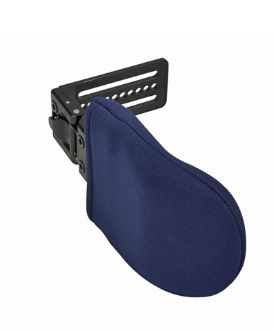 Contoured Lateral Trunk Support Pads, from Back, pair