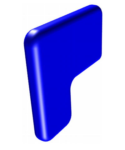 L-Shaped Lateral Knee Pads