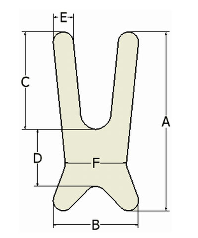 BioForm Semi-Stretch (Black Reverse Dartex) Standard Anterior Trunk Support, Snap Closure