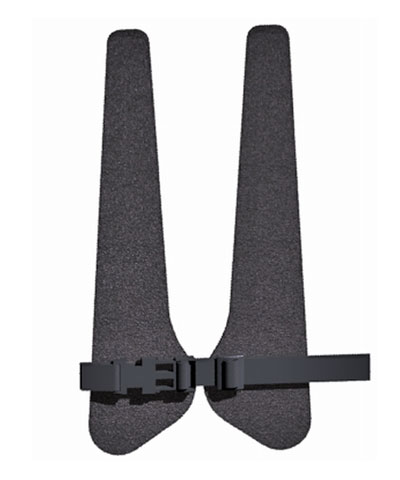 BioForm Non-Stretch (Color Vinyl) “H”-Style Anterior Trunk Support