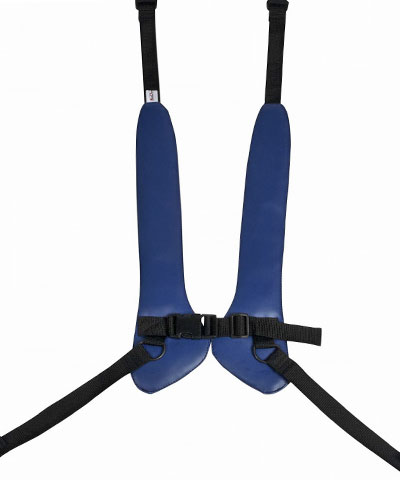 BioForm Non-Stretch (Color Vinyl) “H”-Style Anterior Trunk Support