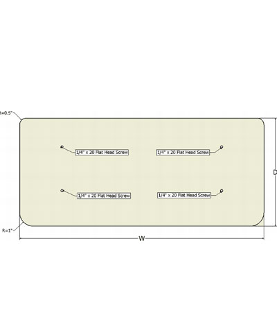 BioForm One Piece, Fixed Footplate