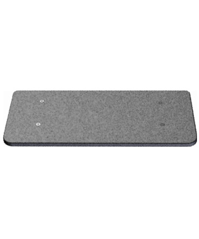 BioForm Double Leg (1 piece) Fixed Footplate, for 14” Wheelchairs