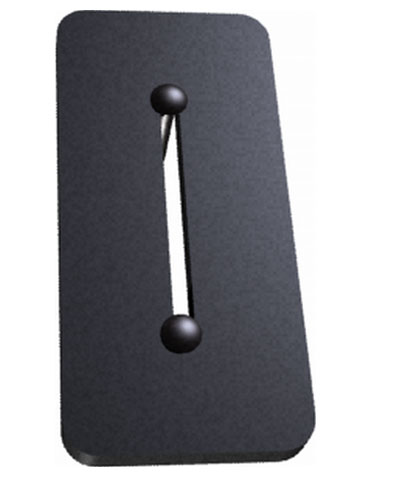Footplate Extenders, padded for 14" Wheelchairs
