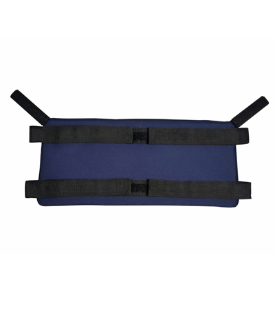 BioForm Stretch Soft Black Calf Panel, Double Layer of Neoprene, 4 + 2 Straps w/ Velcro Closure