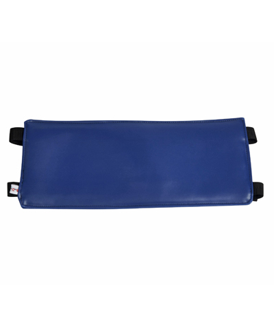 BioForm Non-Stretch Soft Black Calf Panel, Covered w/ Vinyl (Naugahyde), 2 Straps w/ Fastex Buckles