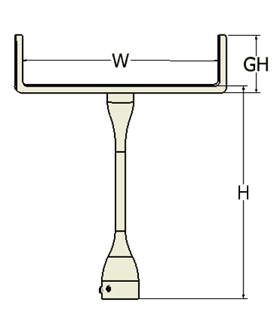 BioForm Goal Post Joystick Handle