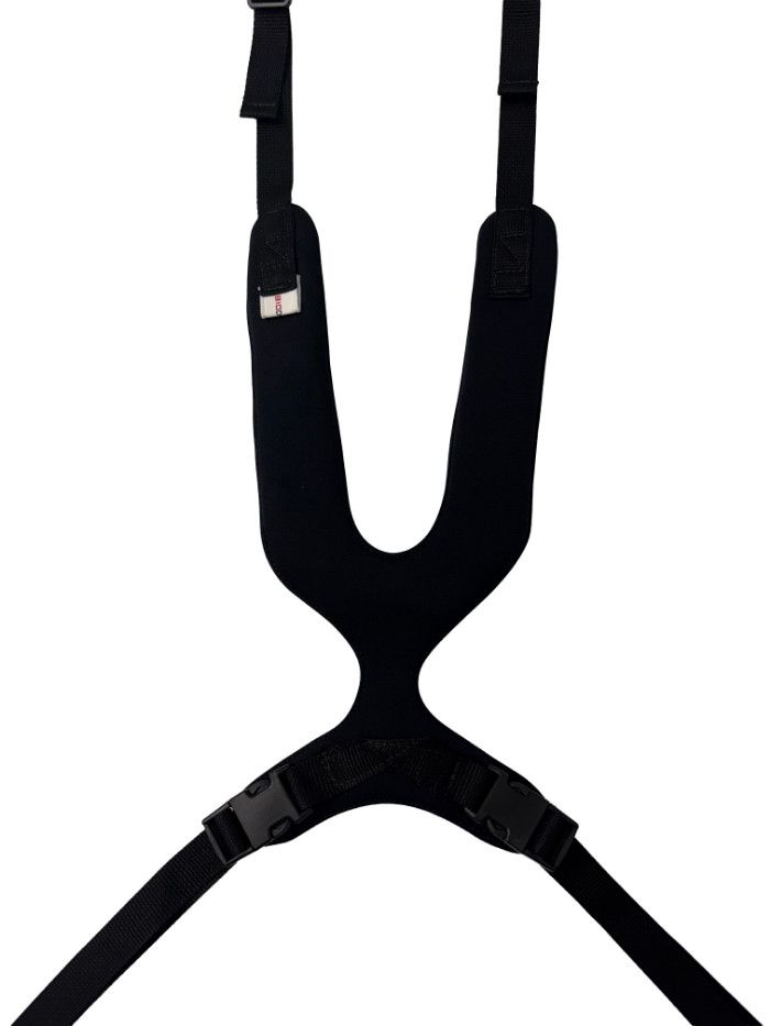 Stretch (Black Neoprene) Low-Profile Anterior Trunk Support